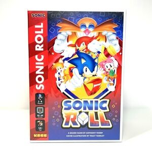 SONIC Roll Dice Game Sega Hedgehog Board game NEW Sealed